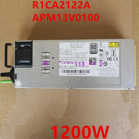New Original PSU For Lenovo Hanker Acbel CRPS NF5280 M5 1200W Switching Power Supply R1CA2122A APM13V0100