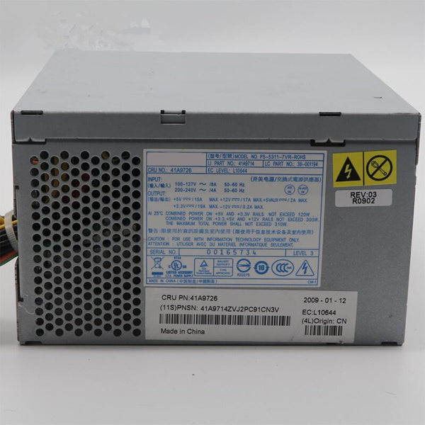 New Original PSU Power Supply Lenovo M52 m8000t A52 310W Power Supply dps-310cb a 41A9726 HK410-11FP 24r2595 ps-5311-7vr2 PS-5311-7