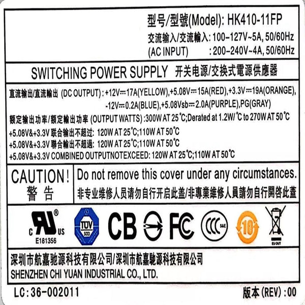 New Original PSU Power Supply Lenovo M52 m8000t A52 310W Power Supply dps-310cb a 41A9726 HK410-11FP 24r2595 ps-5311-7vr2 PS-5311-7