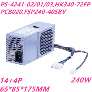New Original PSU Power Supply Lenovo M82 4550 3050 Q77 A75 14Pin 240W Power Supply PS-4241-03 HK340-72FP PCB020 FSP240-40SBV FSP240-40SBN