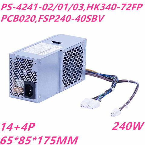 New Original PSU Power Supply Lenovo M82 4550 3050 Q77 A75 14Pin 240W Power Supply PS-4241-03 HK340-72FP PCB020 FSP240-40SBV FSP240-40SBN