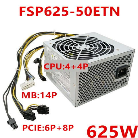 New Original PSU Power Supply Lenovo P410 P520C 14Pin 625W Power Supply FSP625-50ETN FSP500-50ETN HK380-16FP FSP280-40PA PS-4281-02