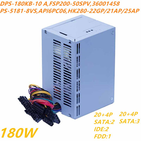 New Original PSU Power Supply Lenovo Power Supply DPS-180KB-10 A FSP200-50SPV FSP180-50PSU PS-5181-08 FSP180-50SFV HK280-21AP/25AP