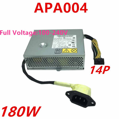 New Original PSU Power Supply Lenovo S510 S560 S590 S710 S720  S770 M7121 M7100Z M7101Z 14Pin 180W Switching Power Supply APA004