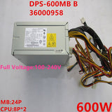 New Original PSU Power Supply Lenovo T220 R350 T350 T280G2 600W Switching Power Supply DPS-600MB B 36000958