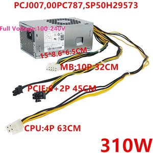 New Original PSU Power Supply Lenovo TFX M310 410 610 710 90 H3060 5060 510 B415 10Pin 310W Power Supply PCJ007 00PC787 SP50H29573