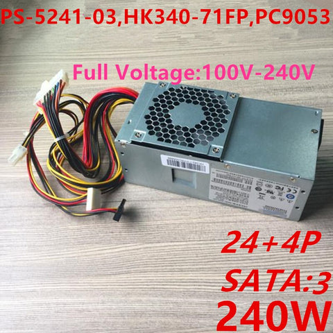 New Original PSU Power Supply Lenovo TFX M75 90P V200 I530S 240W Switching Power Supply PS-5241-03 HK340-71FP PC9053
