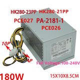 New Original PSU Power Supply Lenovo W4095c M4200f-00 10Pin 180W Switching Power Supply PA-2181-1 HK280-23PP HK280-22PP HK280-21PP PCE027