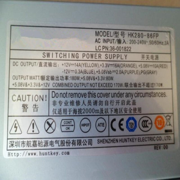 New Original PSU Power Supply Lenovo ir358 ir608 2656 180W Power Supply HK280-86FP FSP180-50PLV FSP180-50NPL FSP180-50PLN PC9029 PC9028