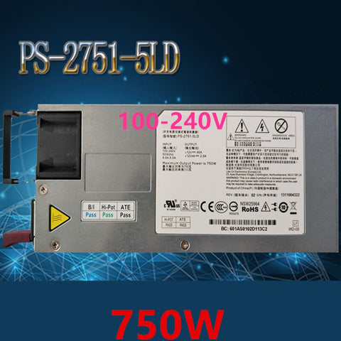 New Original PSU  Liteon 750W Switching Power Supply PS-2751-5LD