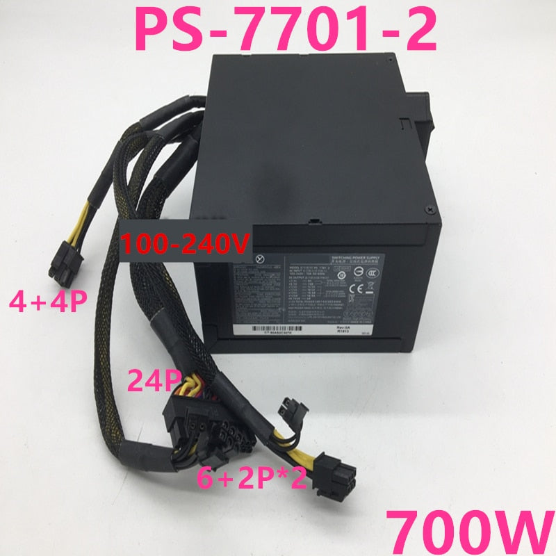 New Original  PSU Power Supply Liteon Pazer 700W Switching Power Supply PS-7701-2 PS-8651-2