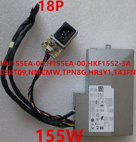 New PSU Power Supply Dell 3240 3440 7440 18Pin 155W Power Supply HU155EA-00 H155EA-00 H155EA-01 D155EA-00 HKF1552-3A L200EA/L200EU-00