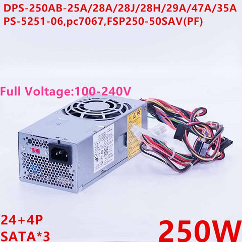 New PSU Power Supply Dell 580 250W Power Supply DPS-250AB-25A DPS-250AB-28A DPS-250AB-28J DPS-250AB-28H/29A/47A/35A FSP250-50SAV PC7067