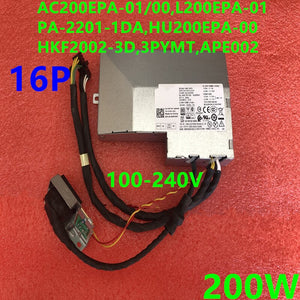 New PSU Power Supply Dell 7440 16Pin 200W Power Supply AC200EPA-01 AC200EPA-00 L200EPA-01 PA-2201-1DA HU200EPA-00 HKF2002-3D APE002