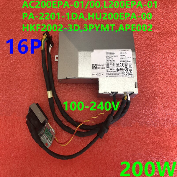 New PSU Power Supply Dell 7440 16Pin 200W Power Supply AC200EPA-01 AC200EPA-00 L200EPA-01 PA-2201-1DA HU200EPA-00 HKF2002-3D APE002