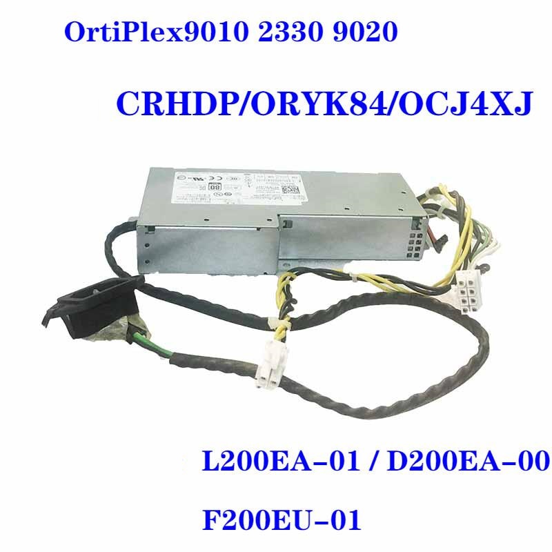 NEW Power Supply  PSU For Dell 9010 9020 2330 200W Power Supply L200EA-01 L200EA-00 F200EU-01 D200EU-00 D200EA-00 F200EA-01 VVN0X CRHDP RYK84