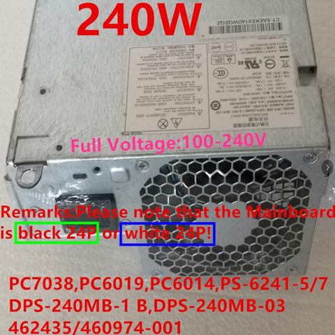 NEW Power Supply  PSU For HP 5800 7900 240W Power Supply PC7038 PC6019 PC6014 PS-6241-5 PS-6241-7 DPS-240MB-1 B DPS-240MB-3 A DPS-240FB-1A