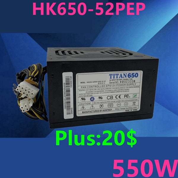 New PSU Power Supply Lenovo 6600 8600 920 330 320 10Pin 500W Power Supply FSP500-40AGPAA DPS-500PP TITAN650 HK650-52PEP FSP400-40AGPAA