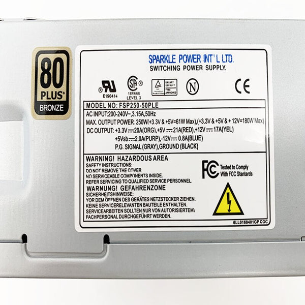 New PSU Power Supply Lenovo TFX  250W Power Supply FSP250-50PLE HK340-71FP PS-5181-02 PC9059 DPS-180AB-6A PC9053 PS-5241-02 FSP240-50SBV