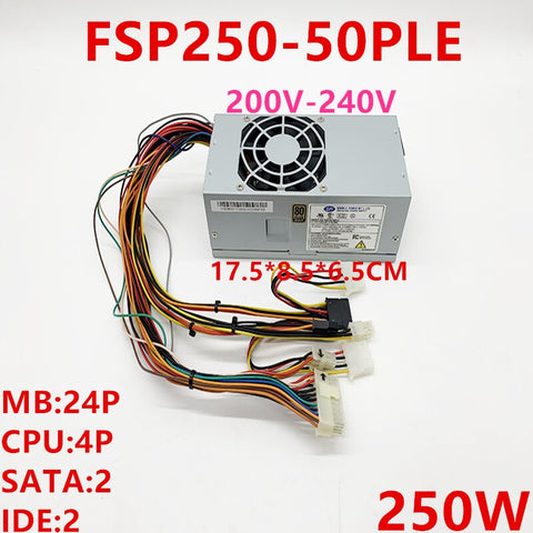 New PSU Power Supply Lenovo TFX  250W Power Supply FSP250-50PLE HK340-71FP PS-5181-02 PC9059 DPS-180AB-6A PC9053 PS-5241-02 FSP240-50SBV