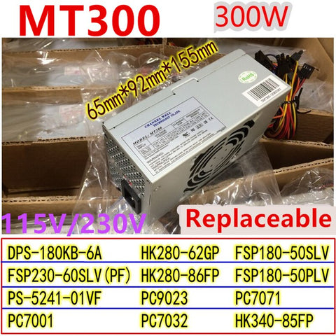 New Power Supply Power Supply Lenovo 300W MT300 DPS-180KB-6A HK280-62GP FSP180-50SLV FSP230-60SLV PC9023 PC7071 PC7001 PC7032 HK340-85FP