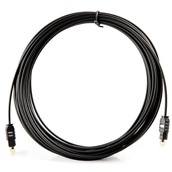 OD 2.2 New Gold Plated Digital Audio Optical Optic Fiber Cable Toslink SPDIF Cord PVC For DVD VCR CD Player 5m 8m 10m 15m