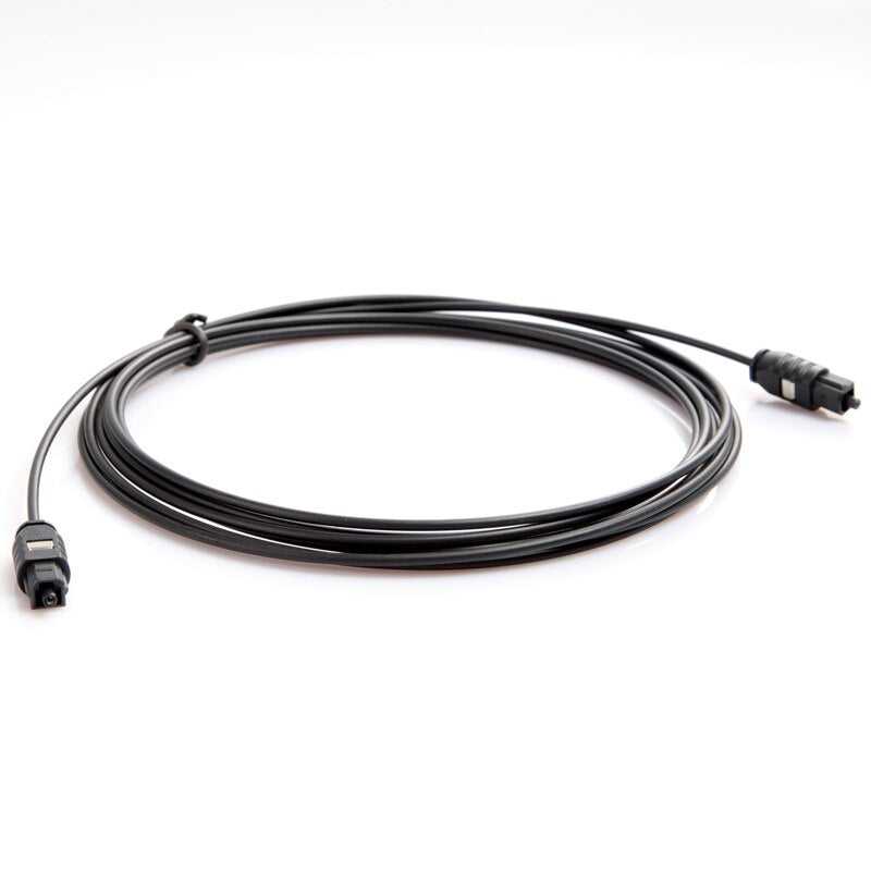 OD 2.2 New Gold Plated Digital Audio Optical Optic Fiber Cable Toslink SPDIF Cord PVC For DVD VCR CD Player 5m 8m 10m 15m