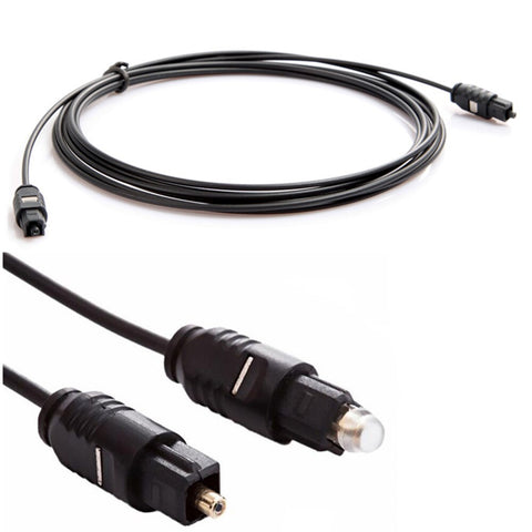 OD 2.2 New Gold Plated Digital Audio Optical Optic Fiber Cable Toslink SPDIF Cord PVC For DVD VCR CD Player 5m 8m 10m 15m
