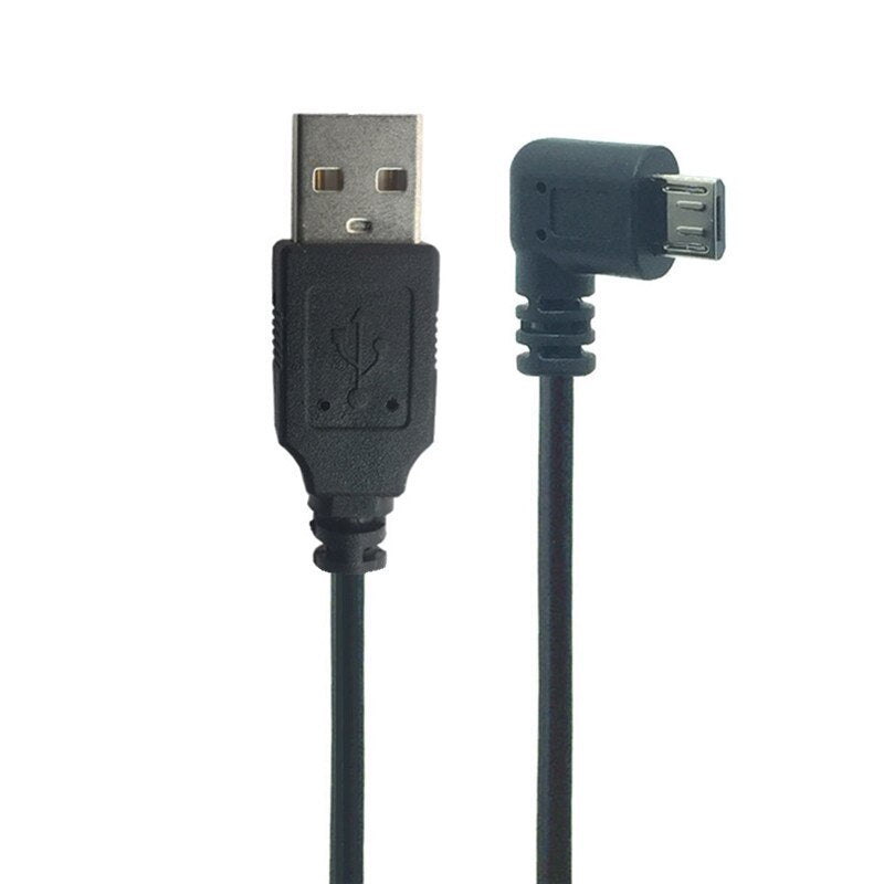 Right Angled 90 Degree Micro USB Male to USB Data Charge Cable for Samsung phones Android and Mini Speaker