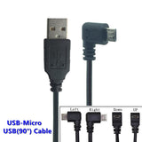 Right Angled 90 Degree Micro USB Male to USB Data Charge Cable for Samsung phones Android and Mini Speaker