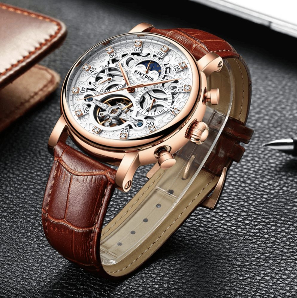 HAKEEM AUTOMATIC TOURBILLON SKELETON WATCH