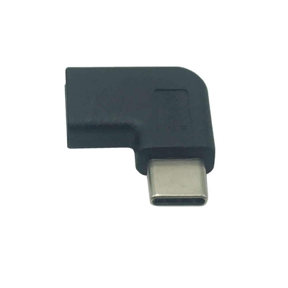 Small Portable 90 Degree Right Angle USB 3.1 Type C Male to Female Converter USB-C Adapter For Samsung Huawei Smart Phone