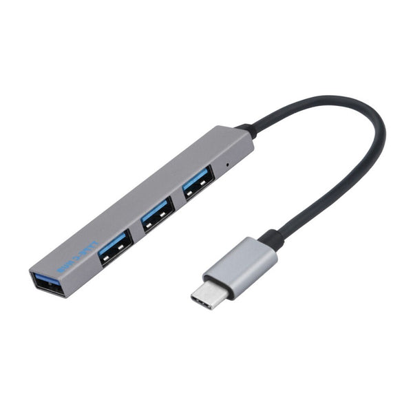 Type-C To 4 Usb Hub Expander Ultra-Thin Mini Portable 4-Port Usb 3.0 Hub Usb Power Interface For Mac-Book Laptop Tablet Comput