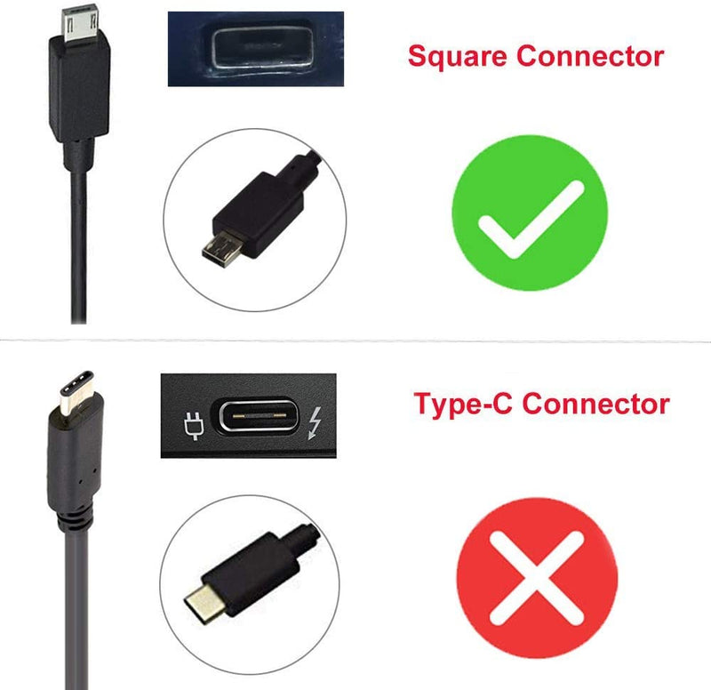 7.5Ft AC Charger for Asus C201PA-DS02 ADP-24EW B Chromebook Flip Notebook PC Laptop Power Supply Adapter Cord
