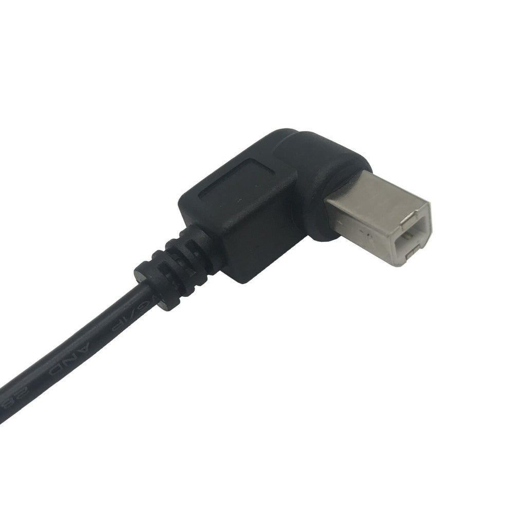 USB 2.0 A Male to USB B Male Type B BM Up&Down&Right & Left Angle Printer scanner 90 degree cable 150cm BM Angled Cable