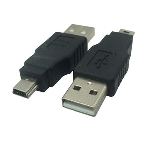 USB A to Mini USB Male to Male Adapter