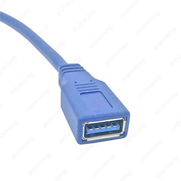 USB Extension Cable Cord Super Speed USB 3.0 Cable Male to Female Data Sync USB Extender Extension Cable 90 Degree Right Angled