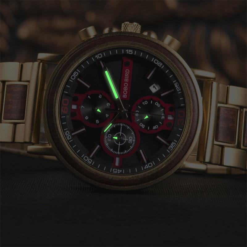 Vitality Wooden Watch