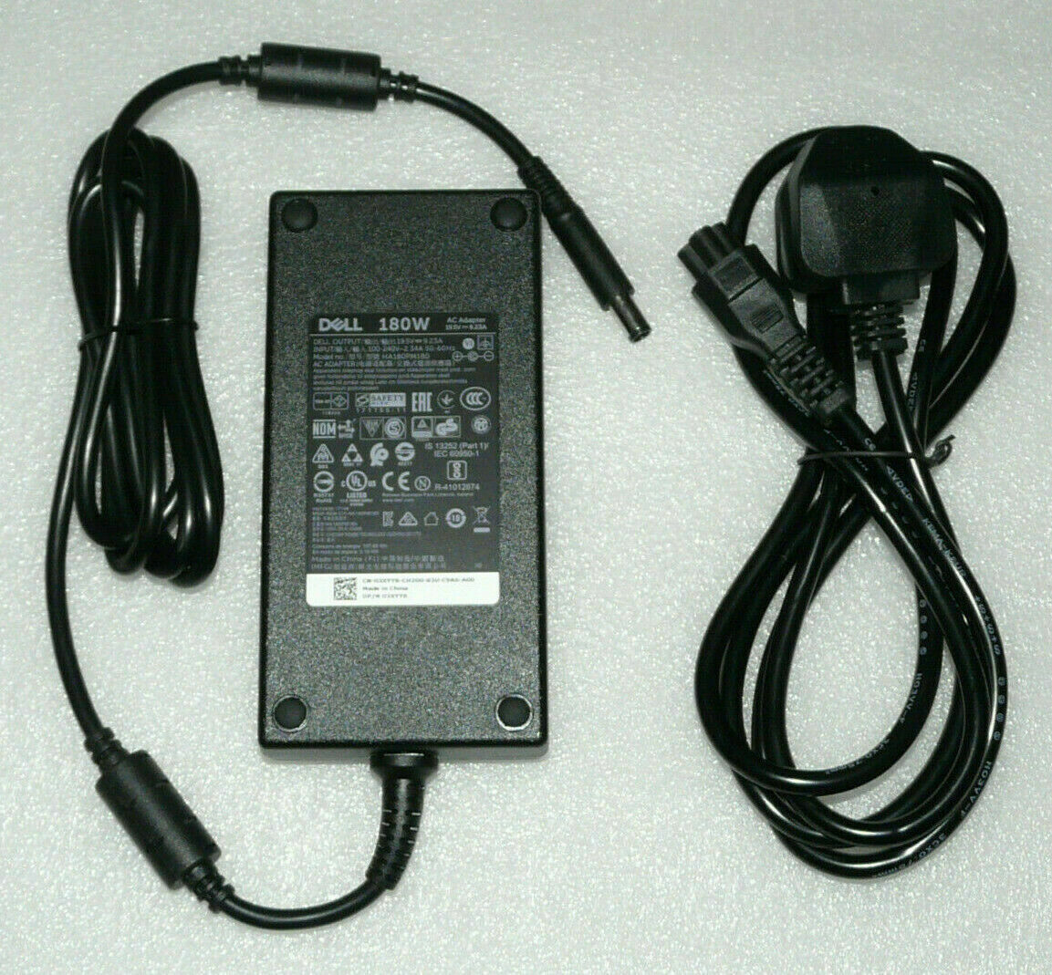 Original Slim AC Adapter Charger For Dell Precision 7550 19.5V 9.23A 180W Power Supply Charger