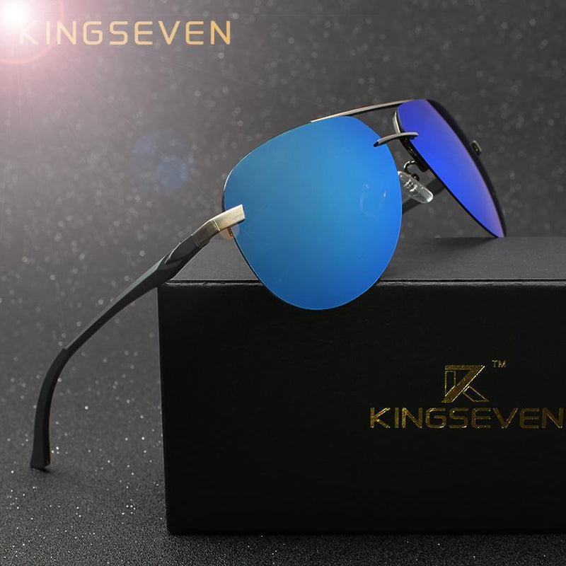 KINGSEVEN MIRRORED POLARISED SUNGLASSES