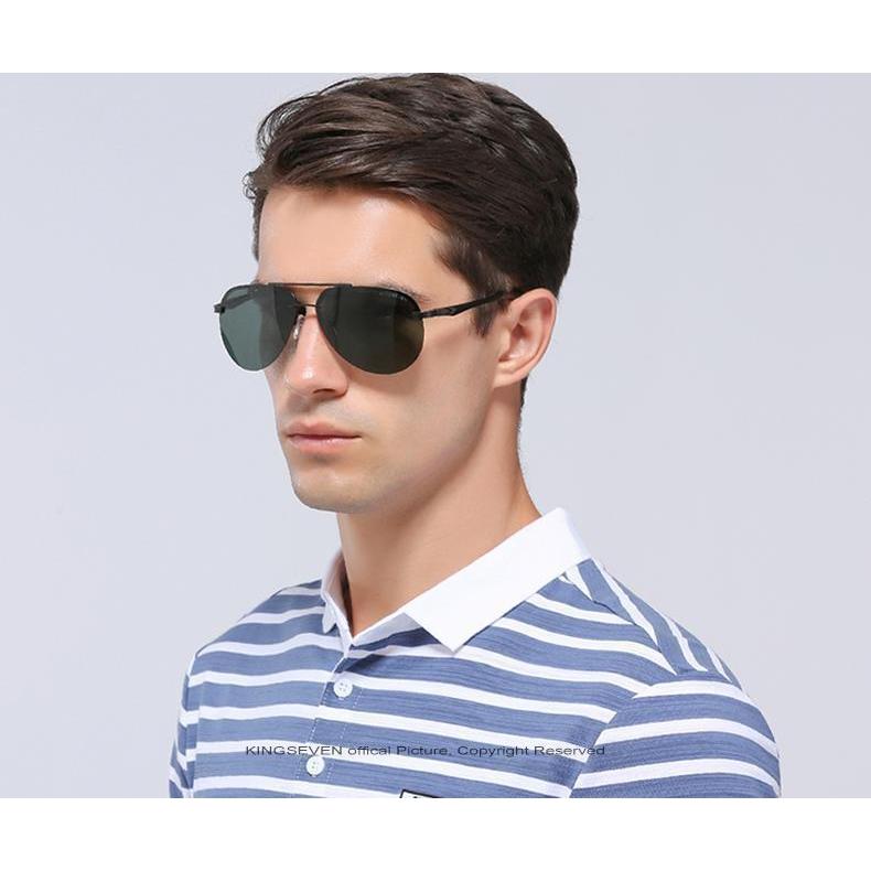 KINGSEVEN MIRRORED POLARISED SUNGLASSES
