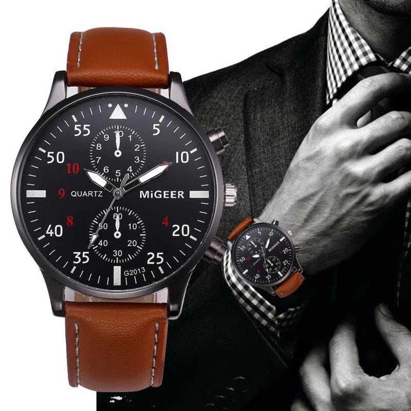 CAMPBELLl MINIMALIST CHRONOGRAPH WATCH