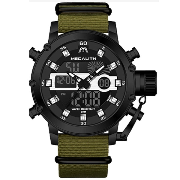 Sport Quartz Multifunction Waterproof Luminous Wristwatch