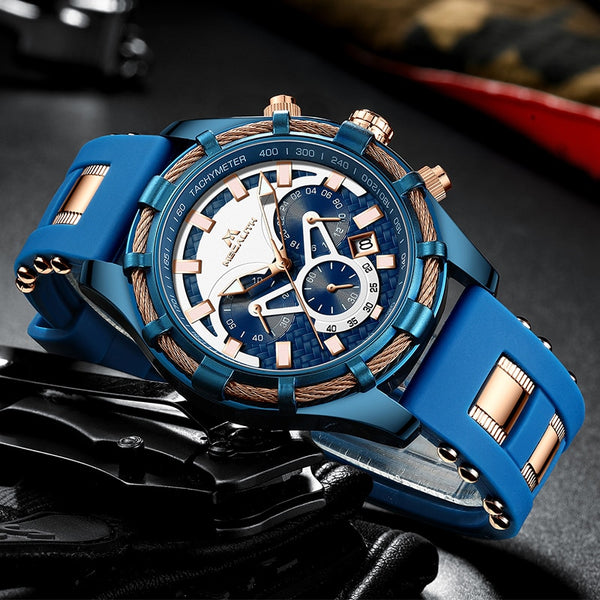 Luxury Luminous DisplayChronograph Quartz Wrist Watch