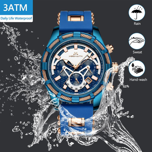 Luxury Luminous DisplayChronograph Quartz Wrist Watch
