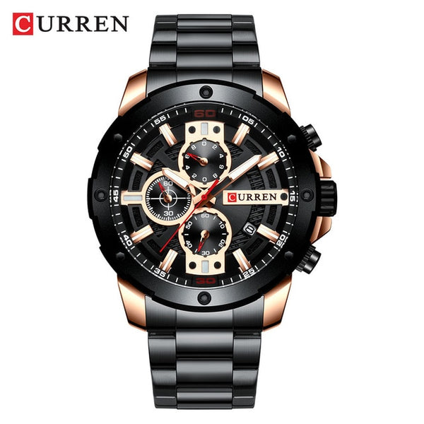 Military Chronograph Clock Male Sporty Watch