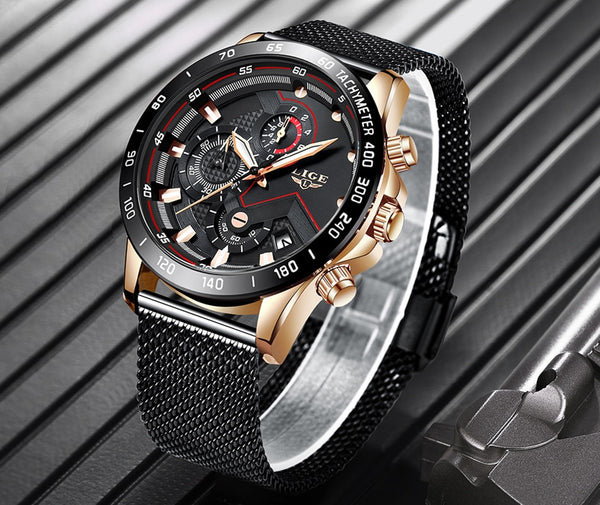 Luxury WristWatch Quartz Clock Watch