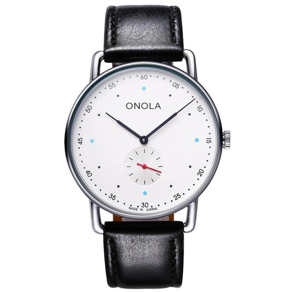 Simple Casual Leather Business Wrist Watch