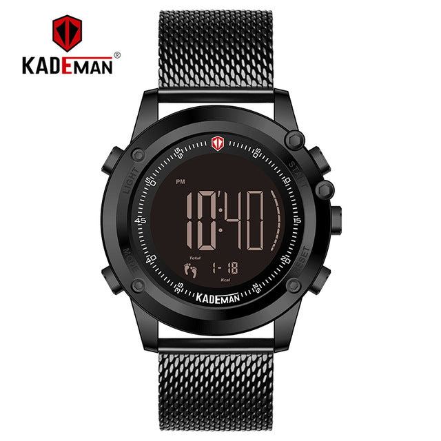 Military Sports Digital Waterproof LED Wristwatches