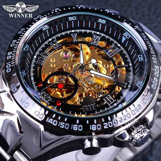 Classic Skeleton Automatic Watch